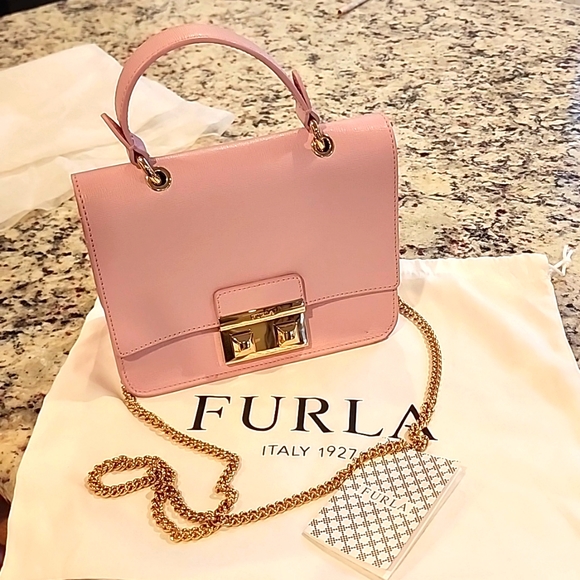 Furla Pink top handle Brand New - Picture 1 of 11